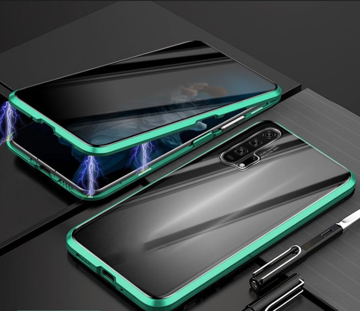 Phone Case Anti-peep Magnetic Protective Shell Magnetic Privacy Glass Case For Phone - NOMAN STORE LLC
