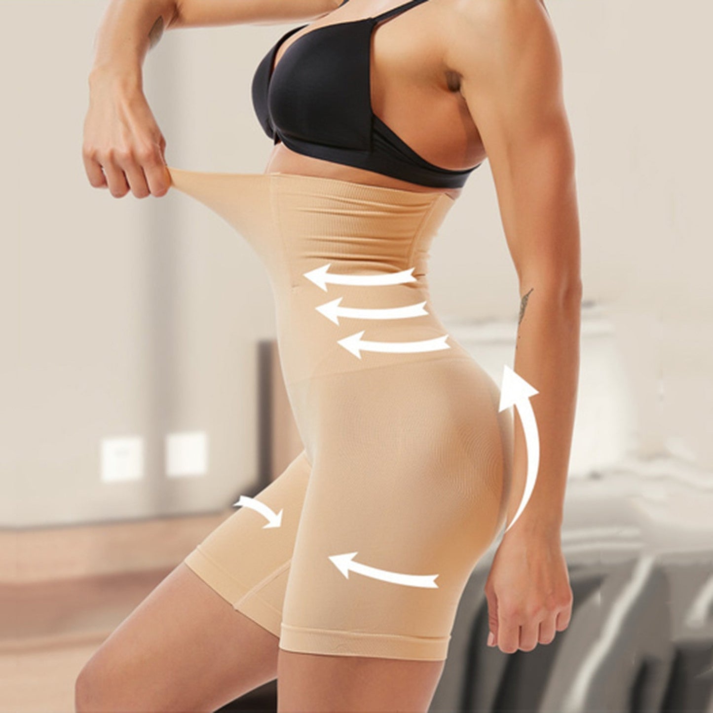 Waist Trainer Women Shapewear Tummy Control Panties Slimming Underwear Body Shaper Butt Lifter Modeling Strap High Waist Girdle - NOMAN STORE LLC