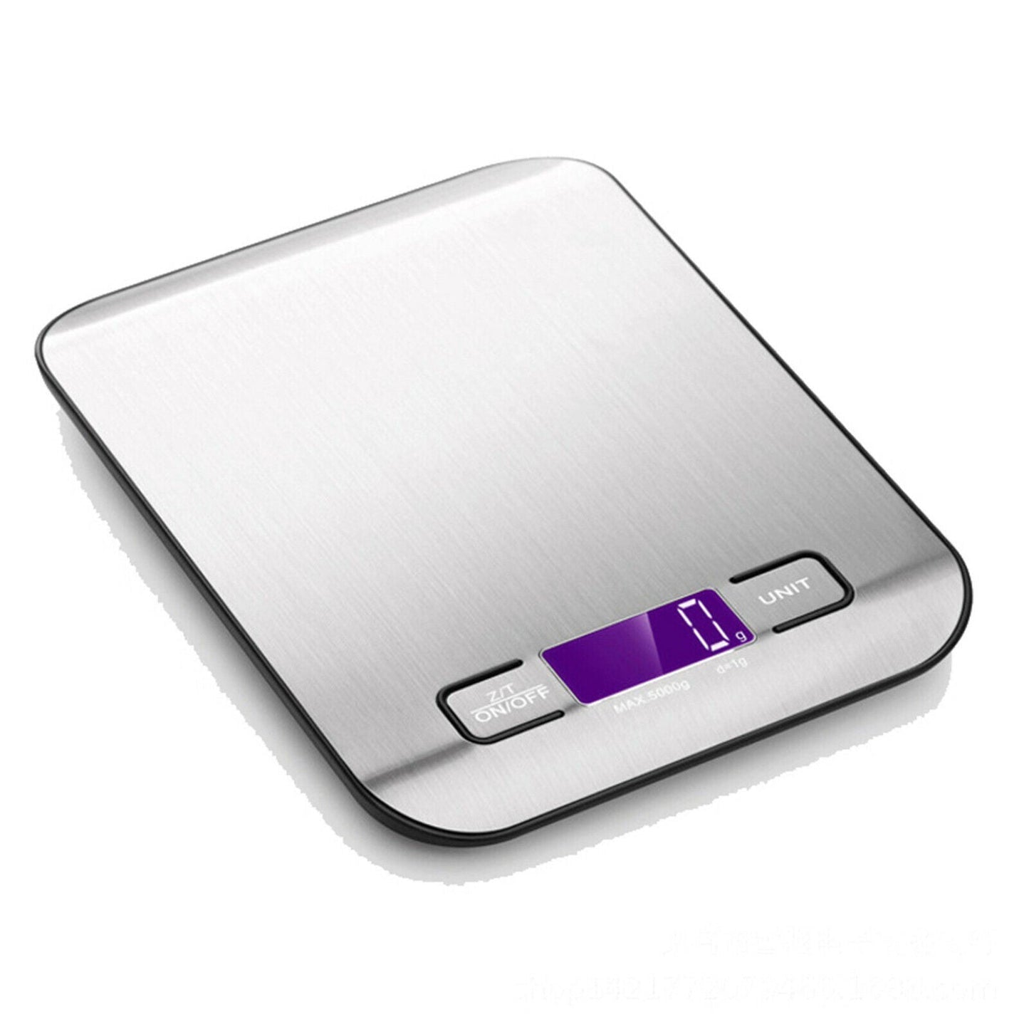 Digital Kitchen Food Scale – 5KG/11lb Stainless Steel Electronic Weighing Machine with LCD Display - NOMAN STORE LLC