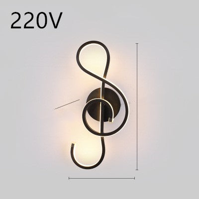led wall lamp nordic minimalist bedroom bedside lamp - NOMAN STORE LLC