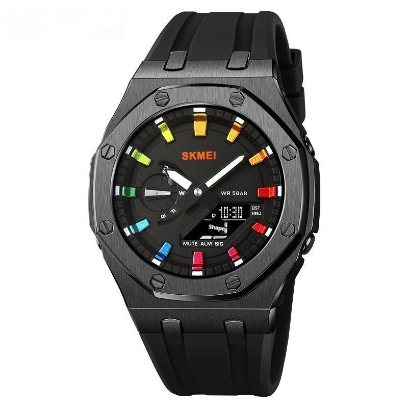 Multifunctional Sports Waterproof Luminous Electronic Watch - NOMAN STORE LLC