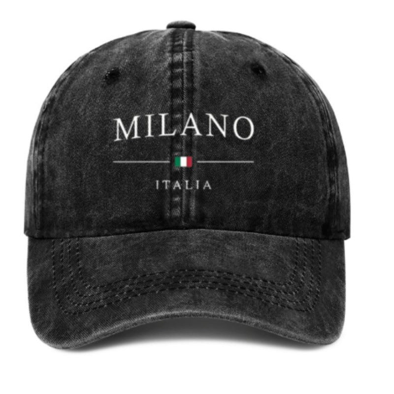 Printed Baseball Cap Vintage Casual Sun-proof Hot Soft Top Fashion - NOMAN STORE LLC