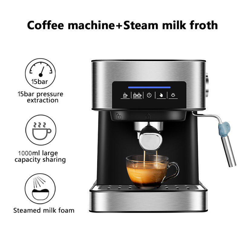 Home Smart Home Espresso Machine Steam Milk Frother All-in-one - NOMAN STORE LLC