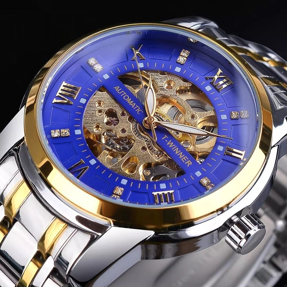 Men's Fashion Hollowed-out Waterproof Mechanical Watch - NOMAN STORE LLC