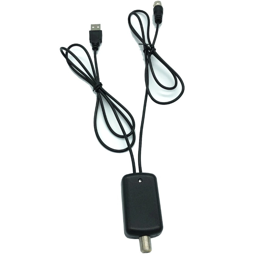 Low Noise Easy Installation HDTV TV Antenna Amplifier Signal Booster Antenna Adapter - NOMAN STORE LLC
