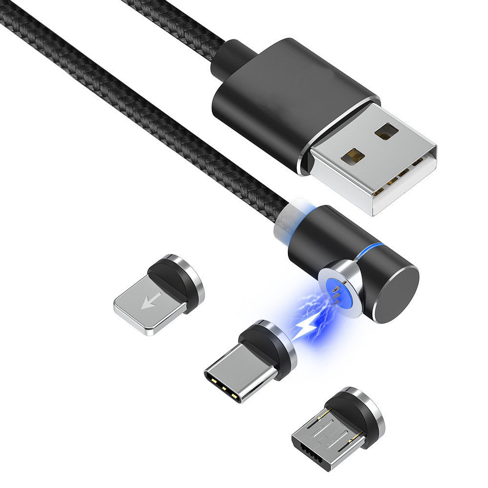 Magnetic Cable LED Magnet Charger Cable USB Cable & USB Type-C USB C - NOMAN STORE LLC