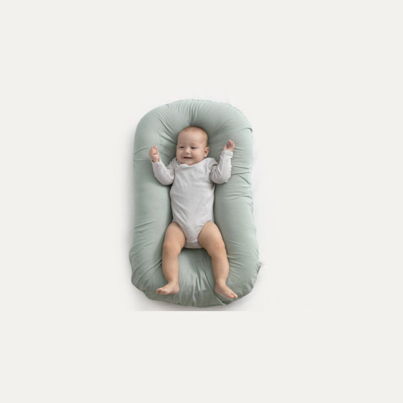 Baby Nest Bed Crib Newborn Baby Nest Cot Cribs Infant Portable Cotton Crib Travel Cradle Cushion - NOMAN STORE LLC