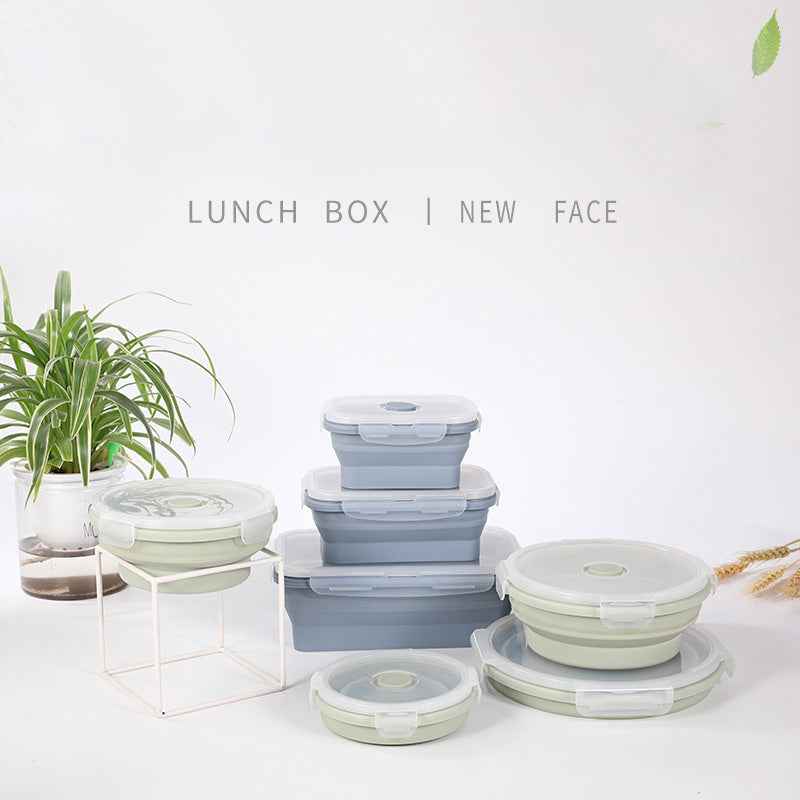 Silicone lunch box - NOMAN STORE LLC