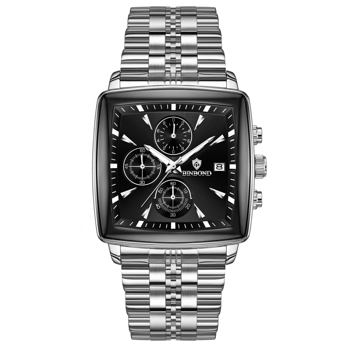 Men's Multi-functional Timing Luminous Waterproof Quartz Watch - NOMAN STORE LLC