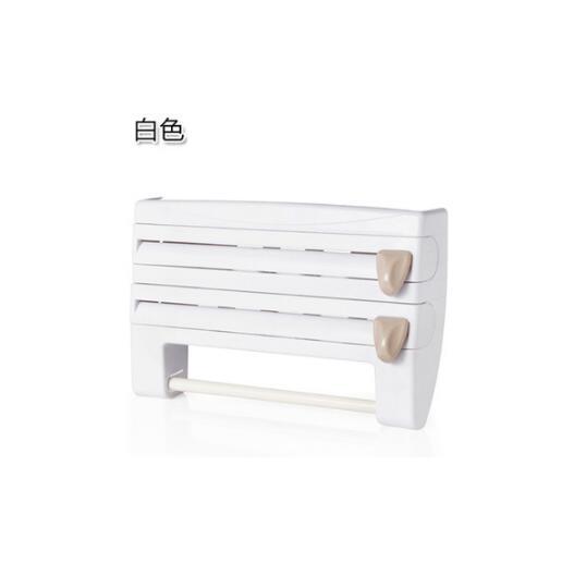 4-In-1 Kitchen Roll Holder Dispenser Kitchen Foil Film Wrap Tissue Paper 4 IN 1 Kitchen Roll Holder Dispenser - NOMAN STORE LLC