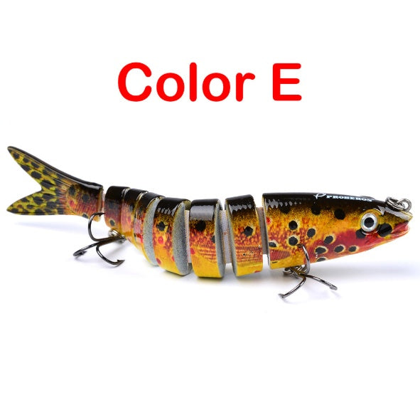 Pike Fishing Lures Artificial Multi Jointed Sections Hard Bait Trolling Pike Carp Fishing Tools - NOMAN STORE LLC