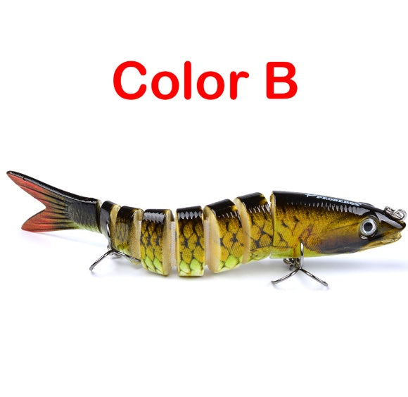 Pike Fishing Lures Artificial Multi Jointed Sections Hard Bait Trolling Pike Carp Fishing Tools - NOMAN STORE LLC