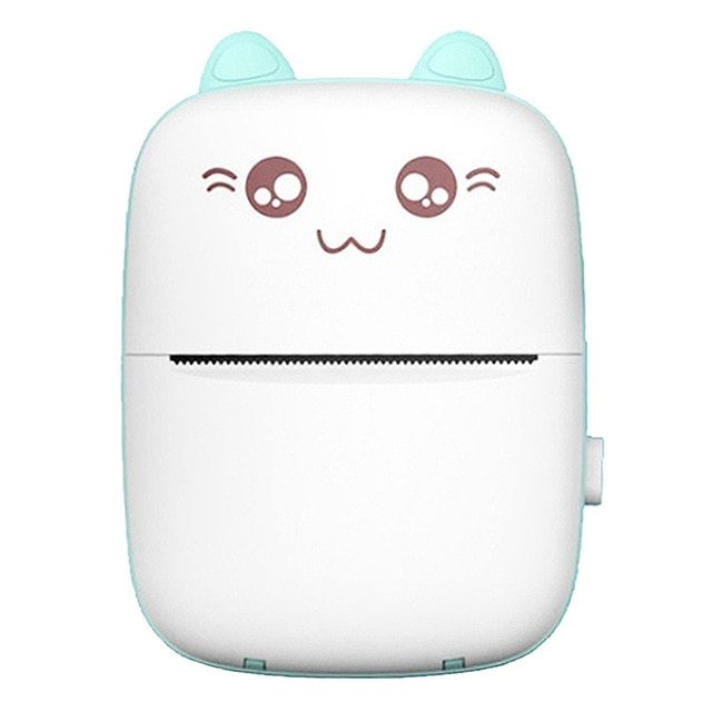 Mini Printer Portable Mini Bluetooth WiFi New Wrong Printer Mobile Phone Photo Title Note Hot Print Pocket Student Error Label Printer - NOMAN STORE LLC