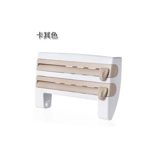 4-In-1 Kitchen Roll Holder Dispenser Kitchen Foil Film Wrap Tissue Paper 4 IN 1 Kitchen Roll Holder Dispenser - NOMAN STORE LLC