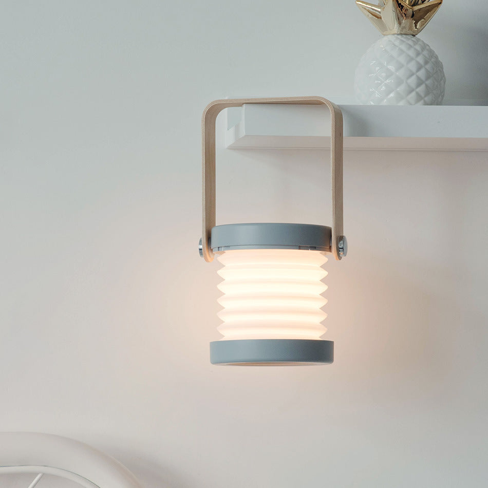 Foldable Touch Dimmable Reading LED Night Light Portable Lantern Lamp USB Rechargeable For Home Decor - NOMAN STORE LLC
