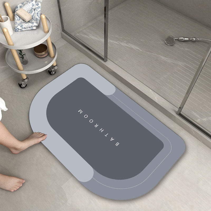 Cushion Cushion Bathroom Sliding Door Floor Bathroom Foot Mat - NOMAN STORE LLC