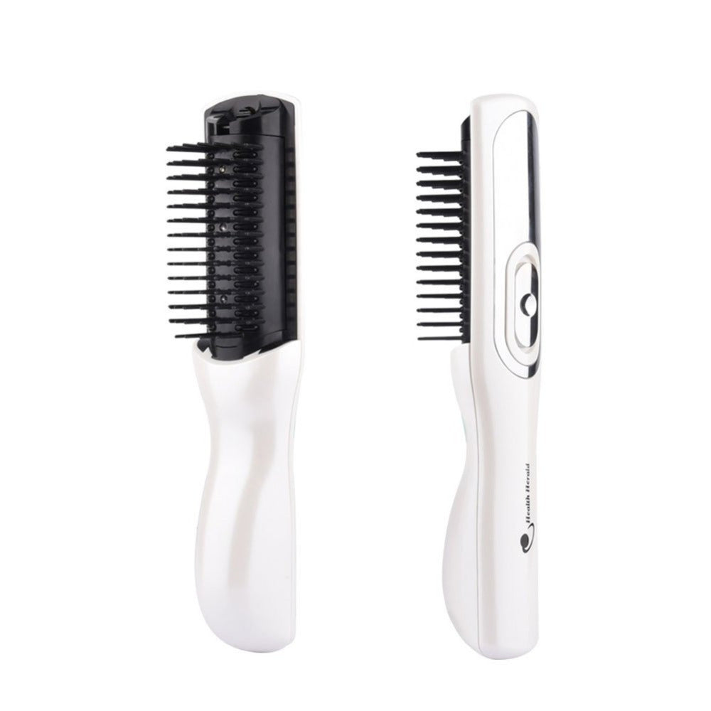 Electric Head Massage Comb Healthy Scalp Vibration Comb Portable Household Battery Massage Comb - NOMAN STORE LLC