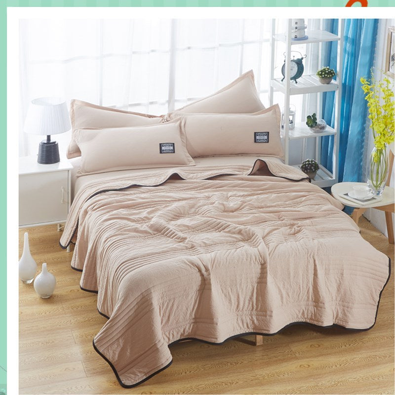 Cooling Blankets Pure Color Summer Quilt Plain Summer Cool Quilt Compressible Air-conditioning Quilt Quilt Blanket - NOMAN STORE LLC