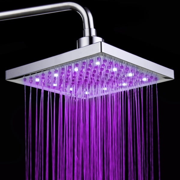 Luminous color changing shower head - NOMAN STORE LLC