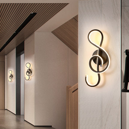led wall lamp nordic minimalist bedroom bedside lamp - NOMAN STORE LLC