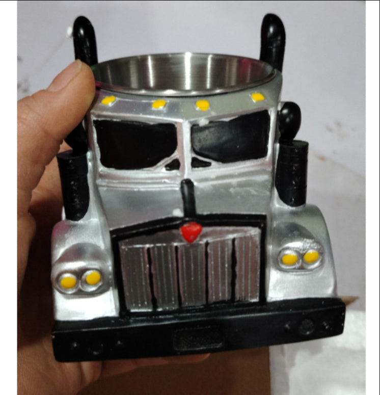 Durable Truck Coffee Mug Semi Truck Handcrafted Coffee Cup Semi-trailer Shaped Semi-Truck Coffee Mugs For Family - NOMAN STORE LLC