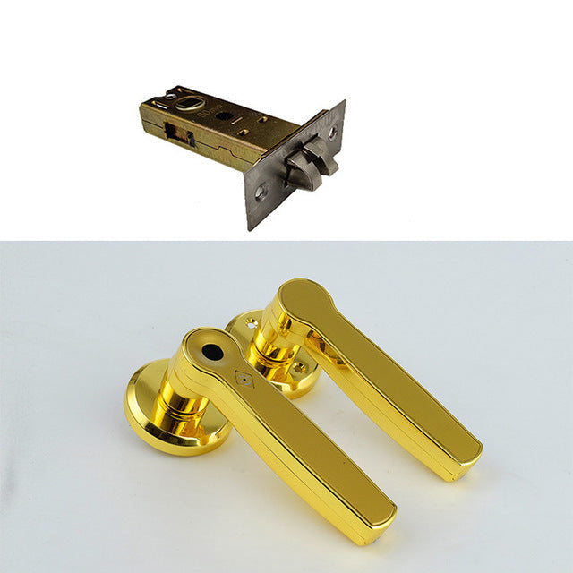 Indoor zinc alloy fingerprint handle lock - NOMAN STORE LLC
