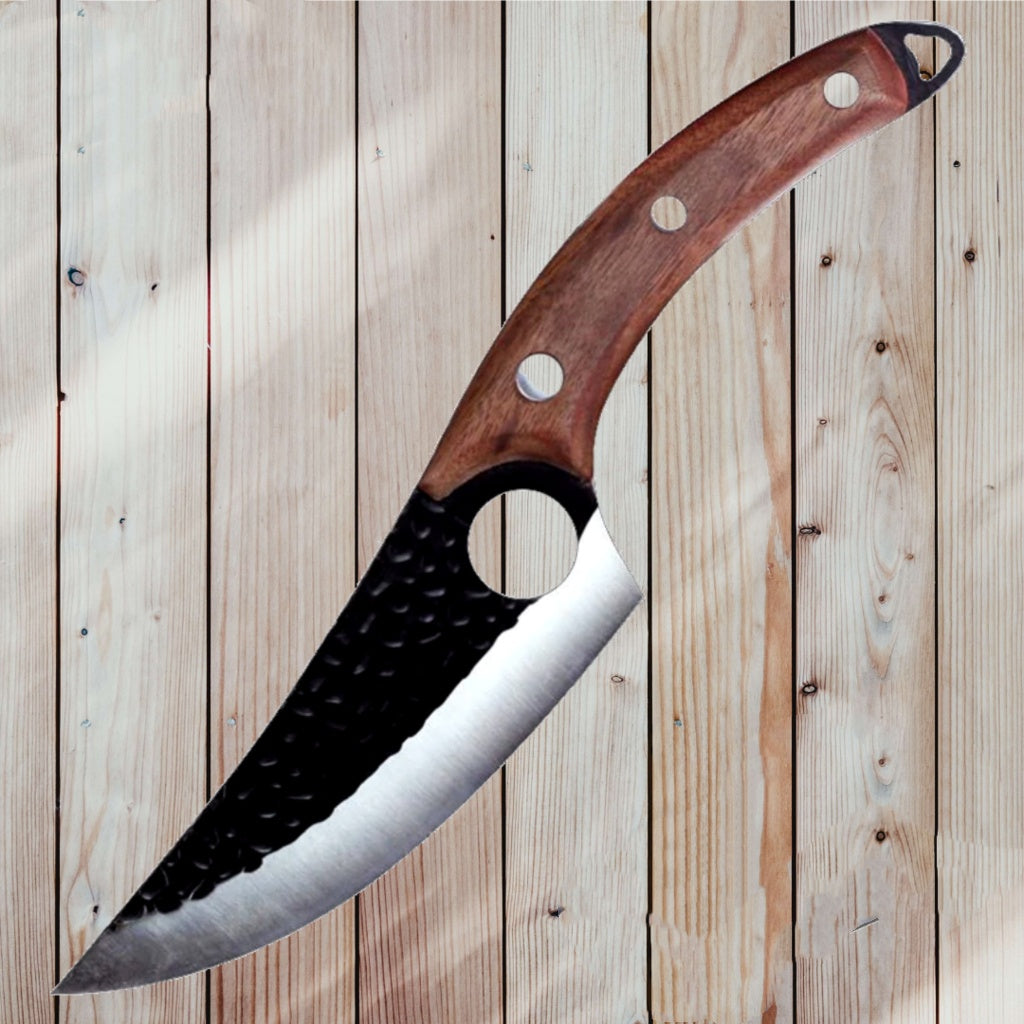 Slaughter Cutting Meat Boning Small Scimitar Special Skinning Killing Pigs Butcher - NOMAN STORE LLC