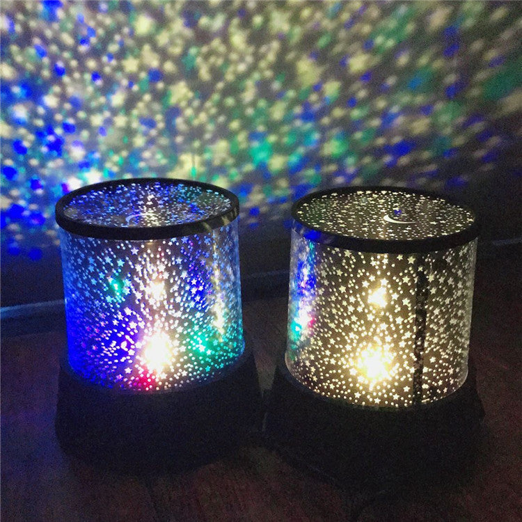 LED Night Light Projector Lamp Colorful Star Light (Random Color) - NOMAN STORE LLC