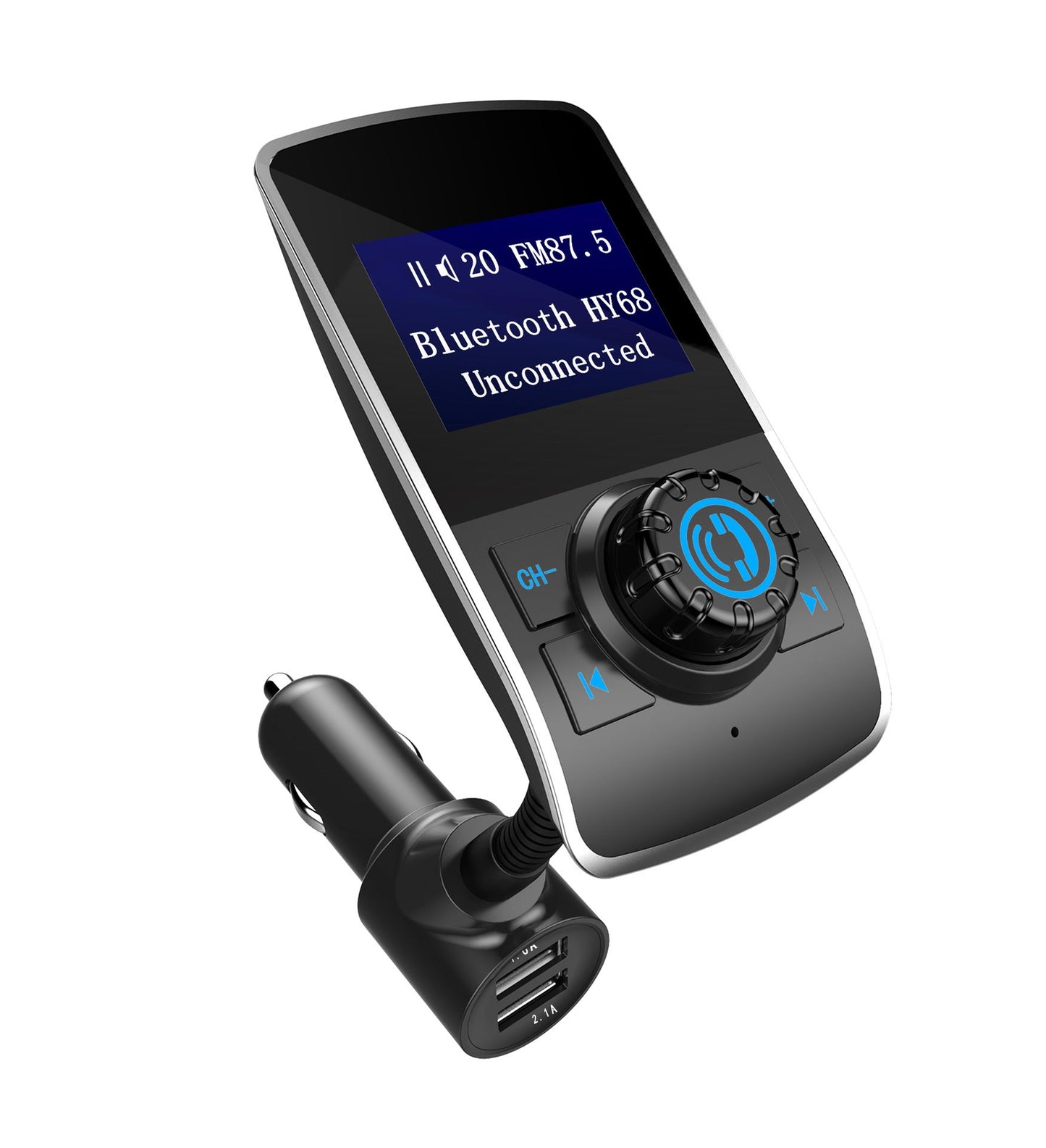 Car Bluetooth Mp3 Car FM Transmitter Car Bluetooth Mp3 Player Card - NOMAN STORE LLC