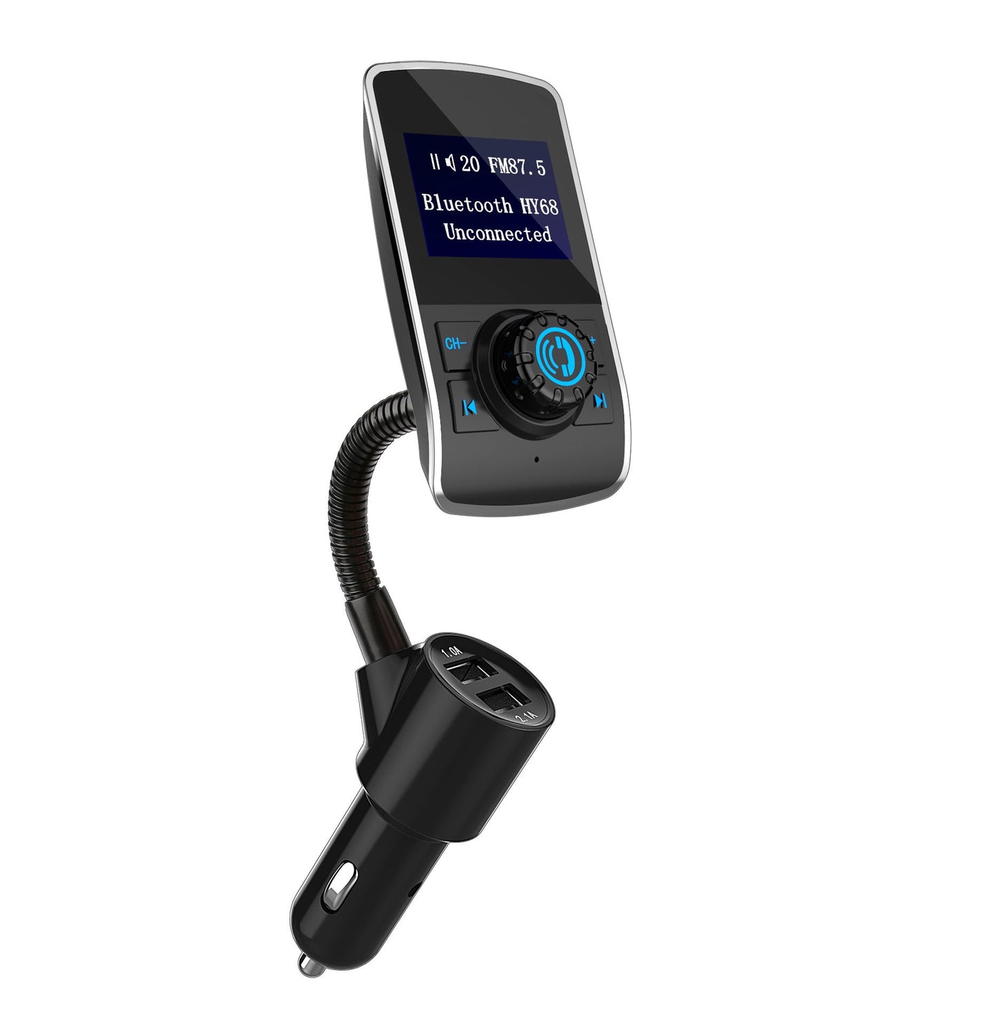 Car Bluetooth Mp3 Car FM Transmitter Car Bluetooth Mp3 Player Card - NOMAN STORE LLC