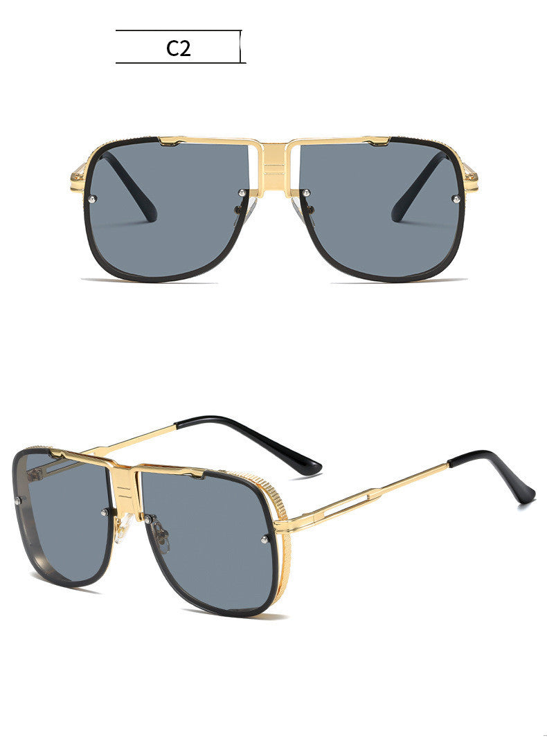 Sunglasses Metal Sunglasses Metal Fashion Street Style Retro Sunglasses - NOMAN STORE LLC