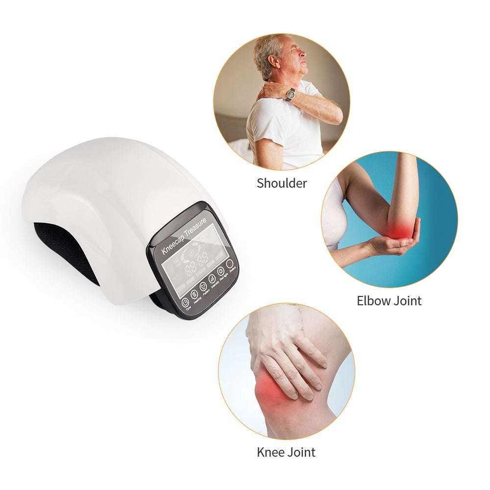 Electric Heating Knee Pad Physiotherapy Massager - NOMAN STORE LLC