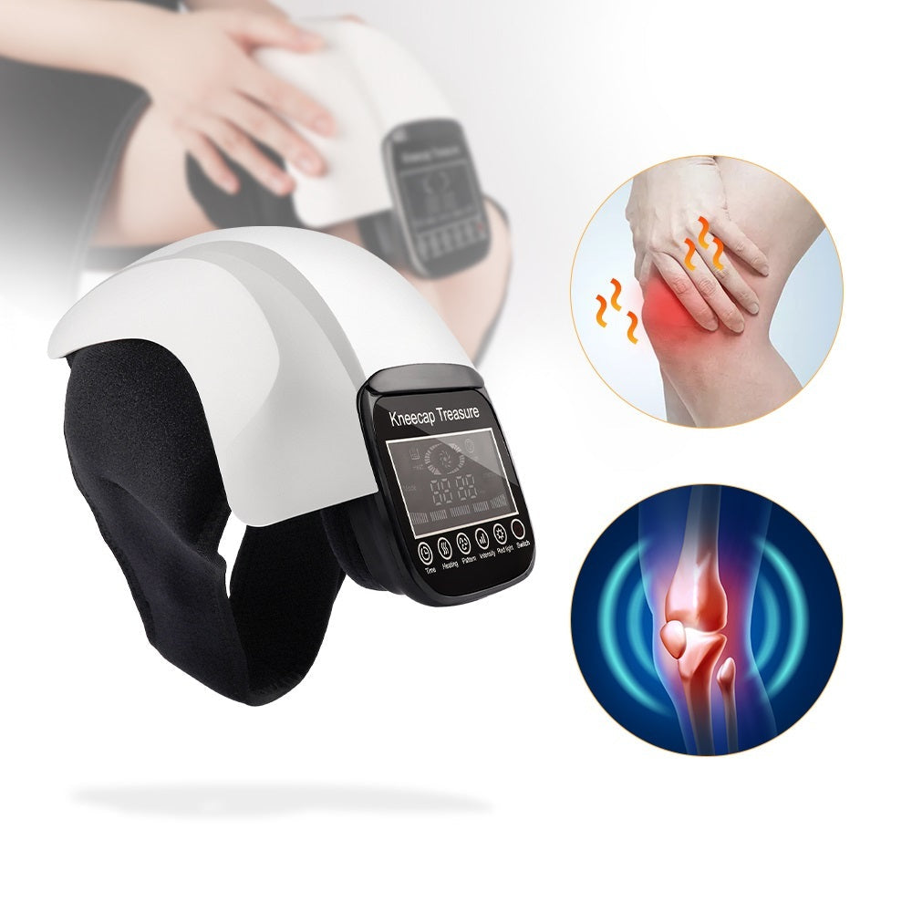 Electric Heating Knee Pad Physiotherapy Massager - NOMAN STORE LLC