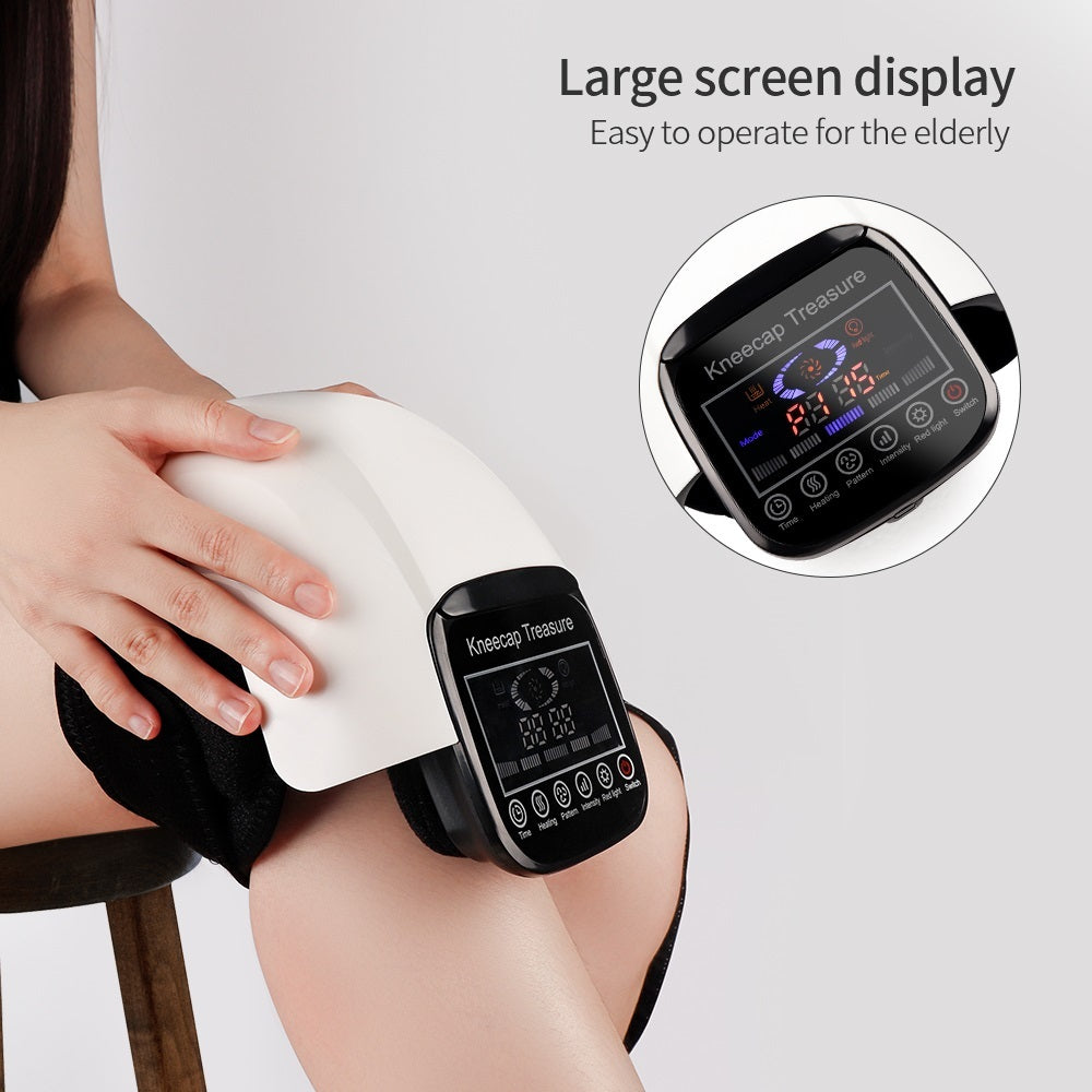 Electric Heating Knee Pad Physiotherapy Massager - NOMAN STORE LLC