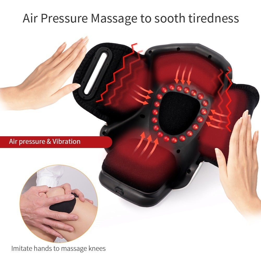 Electric Heating Knee Pad Physiotherapy Massager - NOMAN STORE LLC