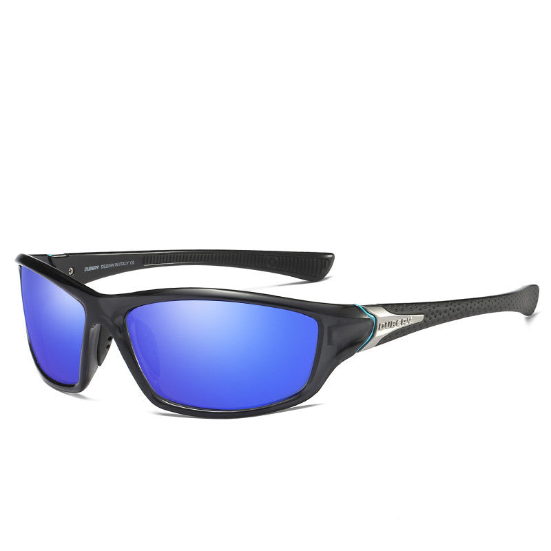 DUBERY Square Sports Style Polarized Sunglasses Men Brand Original Design Sun Glasses Male Ultralight Glasses Frame Goggles - NOMAN STORE LLC