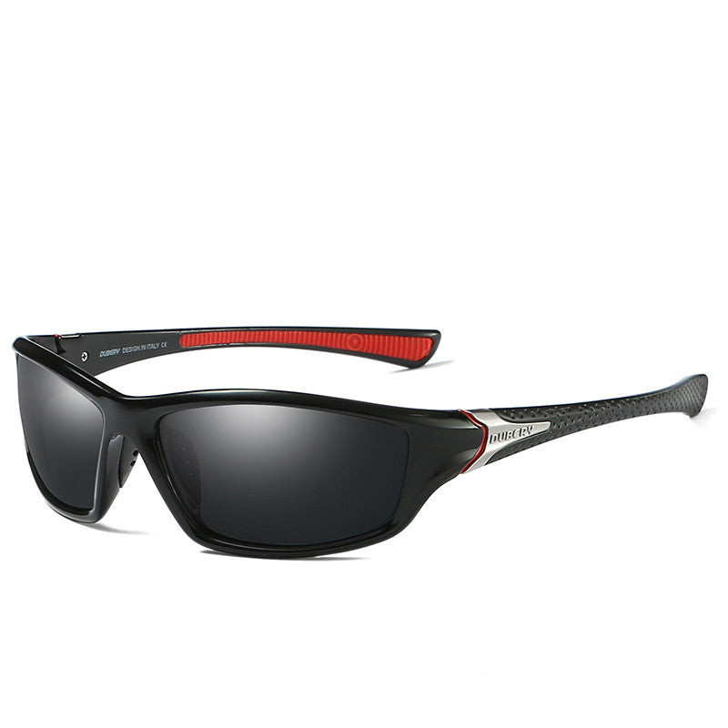 DUBERY Square Sports Style Polarized Sunglasses Men Brand Original Design Sun Glasses Male Ultralight Glasses Frame Goggles - NOMAN STORE LLC