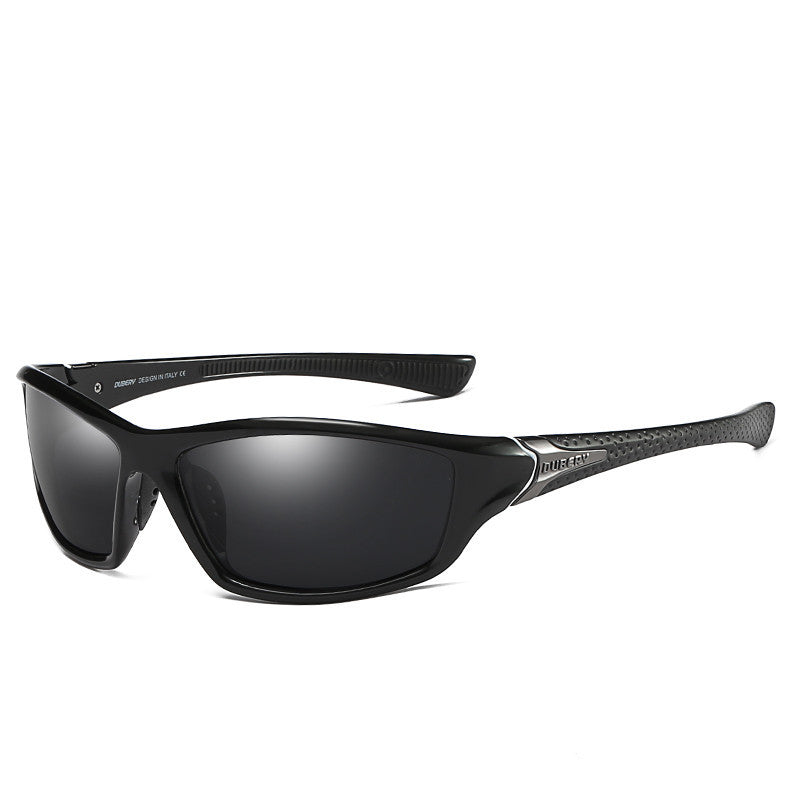 DUBERY Square Sports Style Polarized Sunglasses Men Brand Original Design Sun Glasses Male Ultralight Glasses Frame Goggles - NOMAN STORE LLC