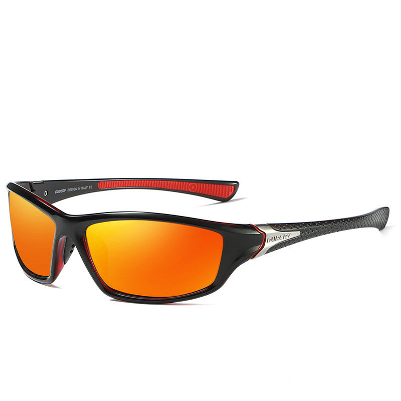 DUBERY Square Sports Style Polarized Sunglasses Men Brand Original Design Sun Glasses Male Ultralight Glasses Frame Goggles - NOMAN STORE LLC