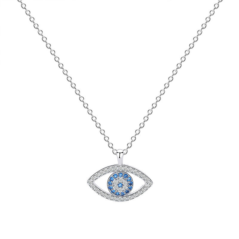 Jewelry European and American Atmospheric Demon Eye Necklace Eye Pendant - NOMAN STORE LLC