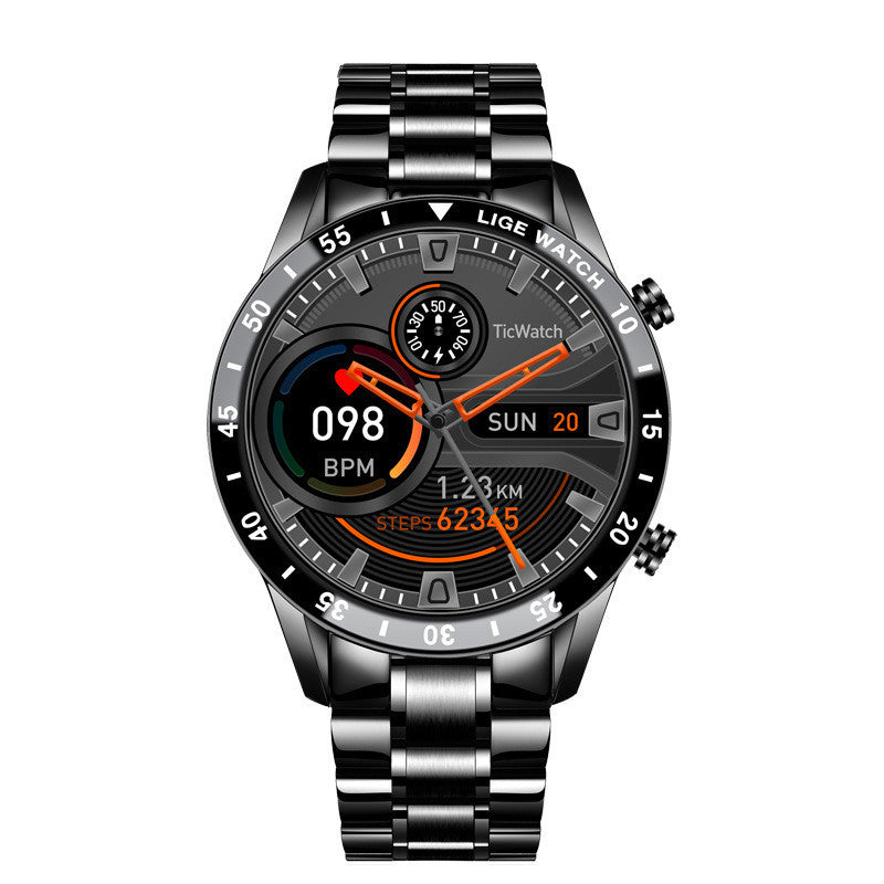 Multifunctional Smart Watch Bluetooth Call Pedometer Blood Pressure And Heart Rate Detection Waterproof Watch - NOMAN STORE LLC