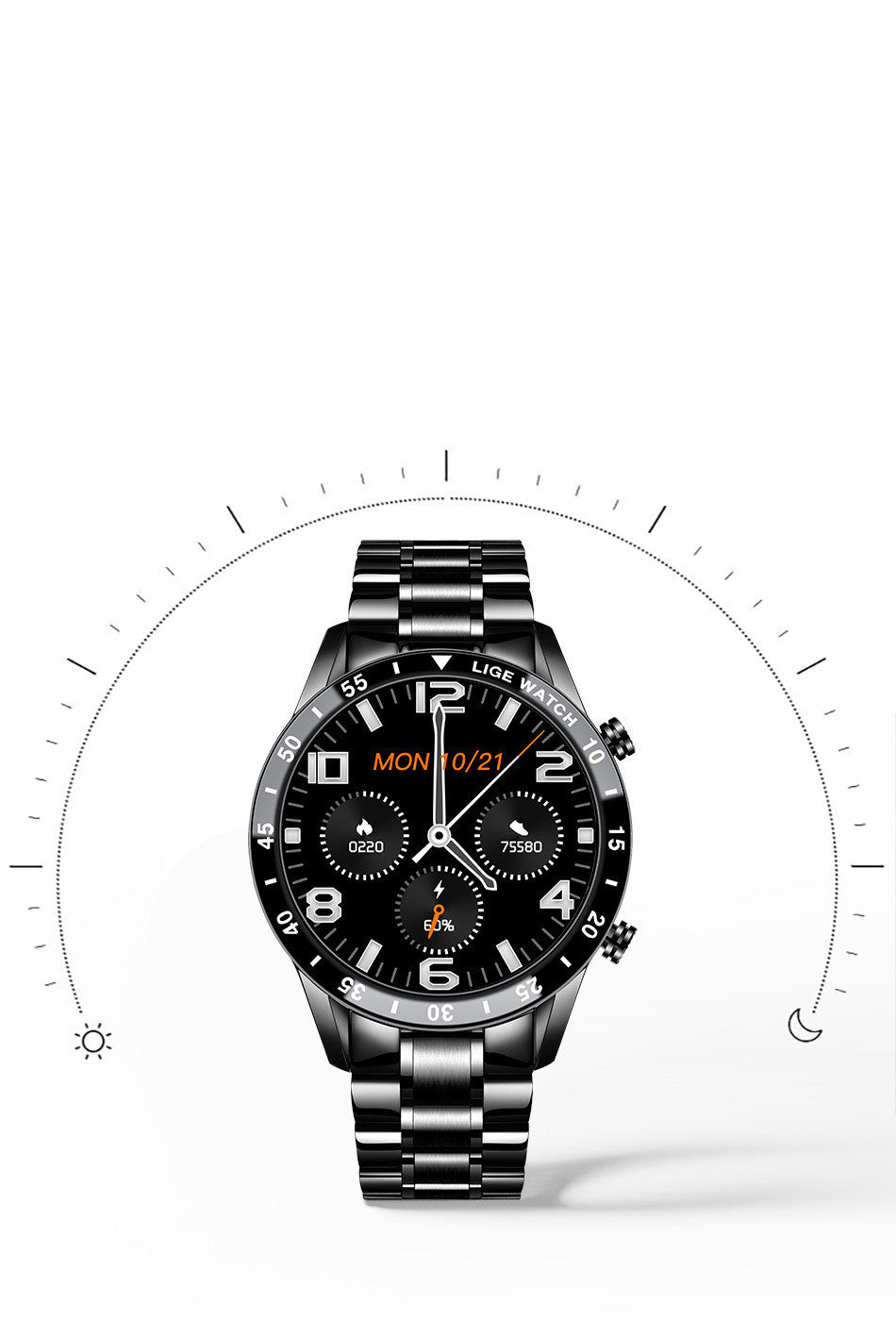 Multifunctional Smart Watch Bluetooth Call Pedometer Blood Pressure And Heart Rate Detection Waterproof Watch - NOMAN STORE LLC