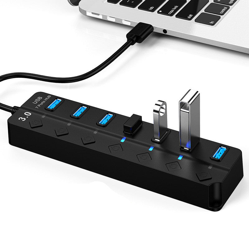 7-Port High-Speed Usb3.0 Hub - NOMAN STORE LLC