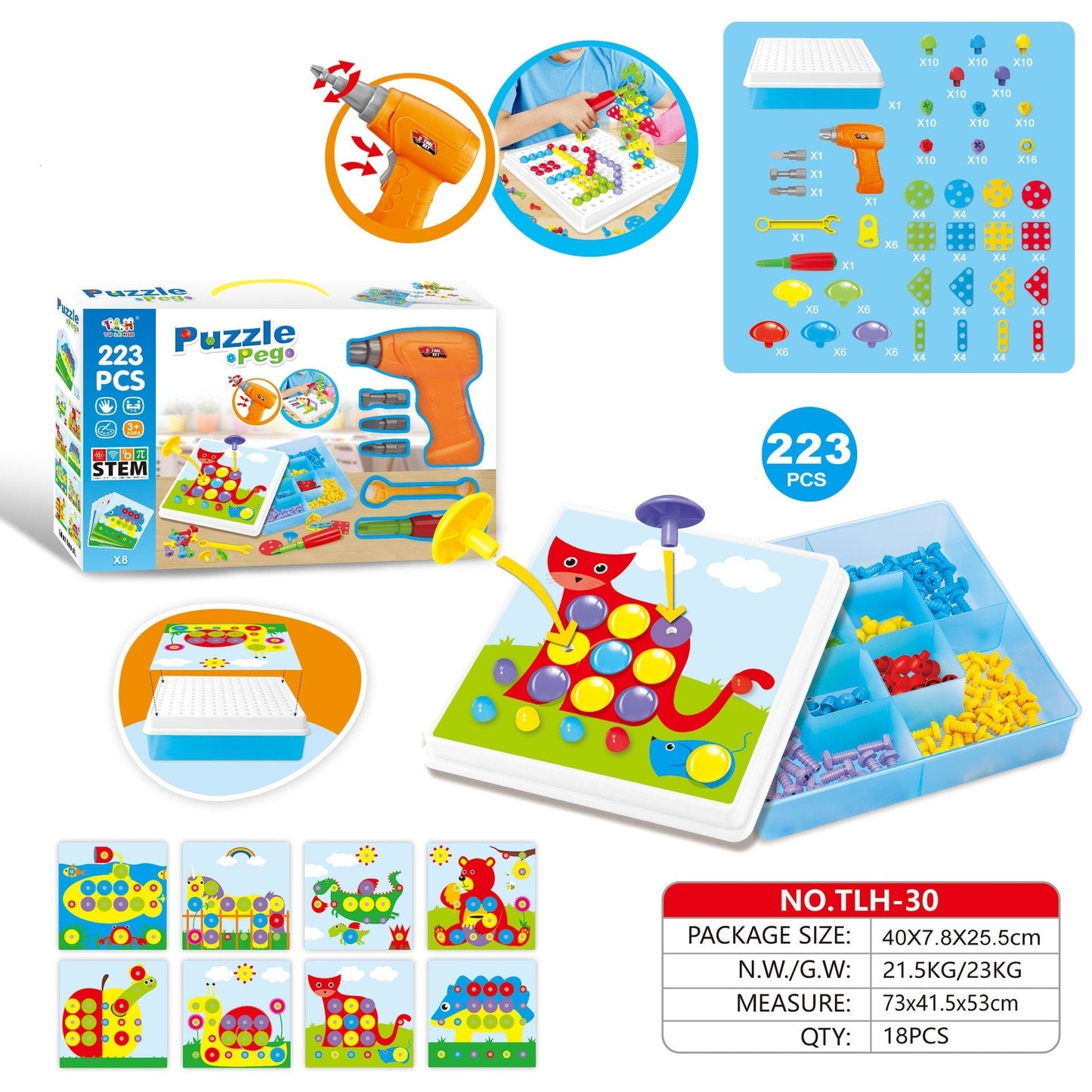 Creative Building Kits Educational Blocks Sets - NOMAN STORE LLC