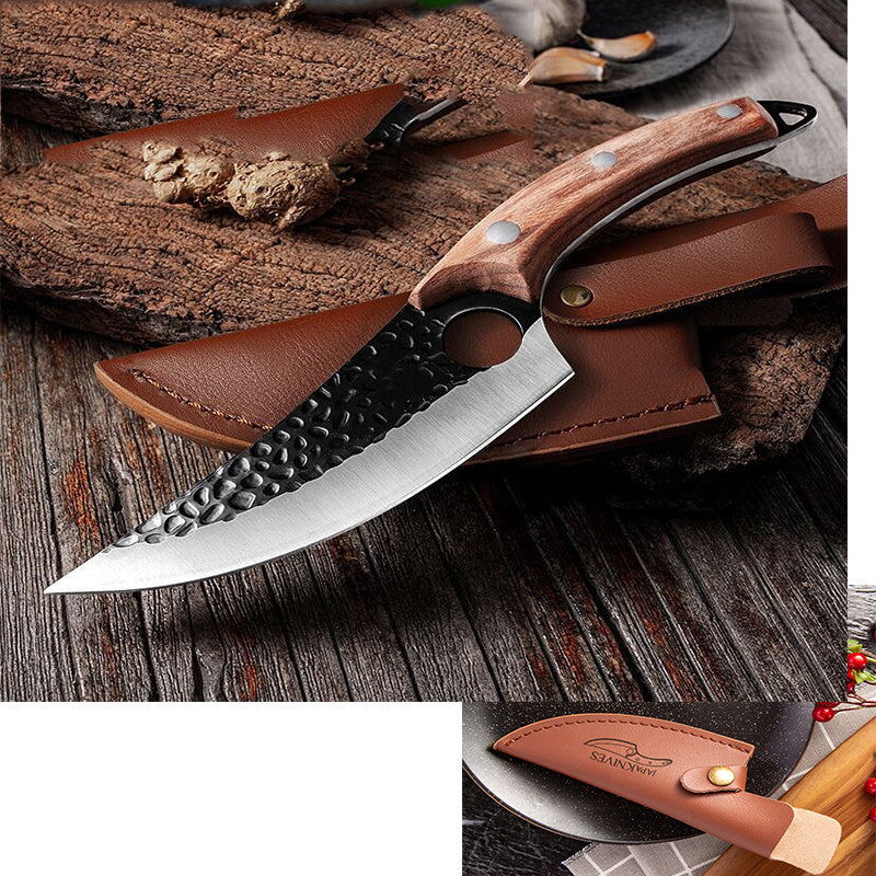 Slaughter Cutting Meat Boning Small Scimitar Special Skinning Killing Pigs Butcher - NOMAN STORE LLC
