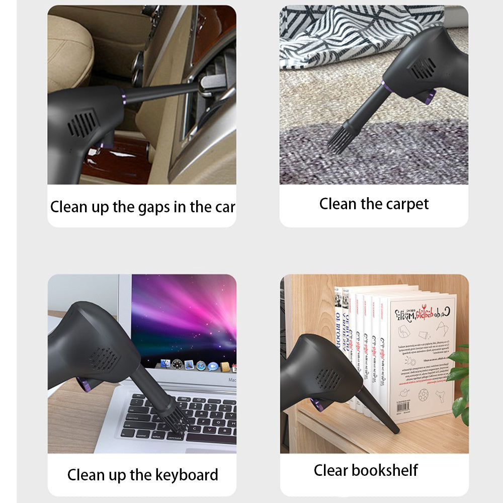 Air Duster Compressed Air Blower Electric Air Duster for Computer Keyboard Camera Cleaning Small Appliances - NOMAN STORE LLC