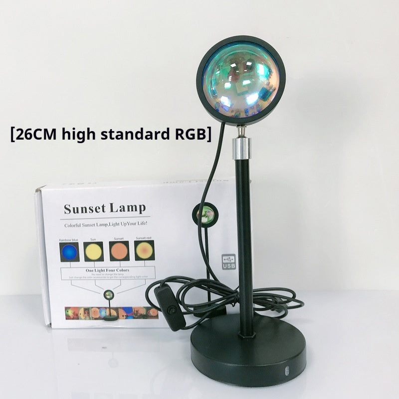 Sunset Projection Lamp Sunset Projector Night Light Wall Decoration Lighting - NOMAN STORE LLC