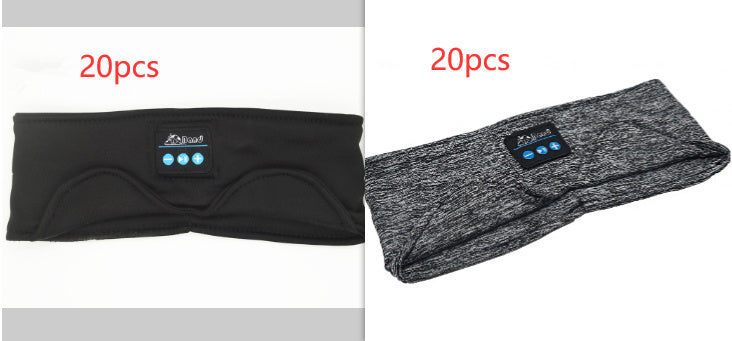 Headscarf Eye Mask Dual-use Music Headset Bluetooth Hair Band Sleeping - NOMAN STORE LLC