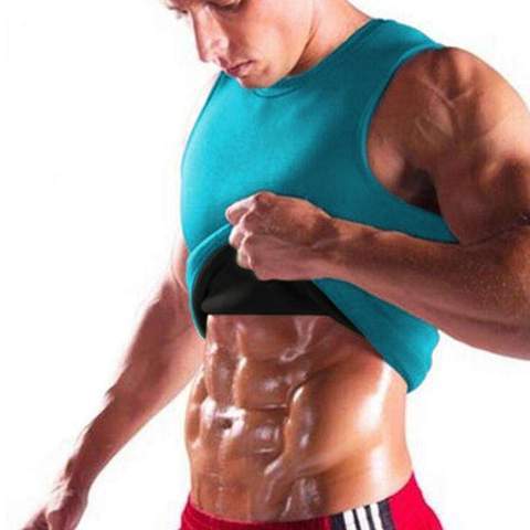 MEN'S BODY SHAPING NEOPRENE SAUNA VEST With LOGO - NOMAN STORE LLC