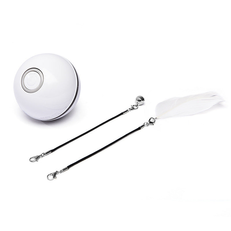 LED Laser Electronic Rolling Pet Funny Cat Toy Ball - NOMAN STORE LLC